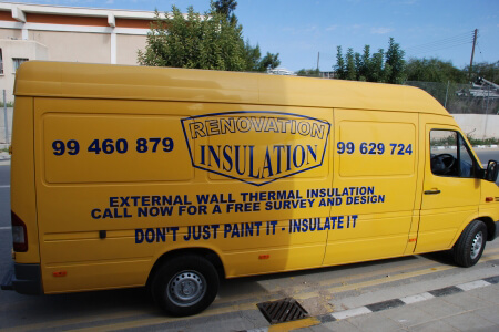 Exterior insulation - Our Van