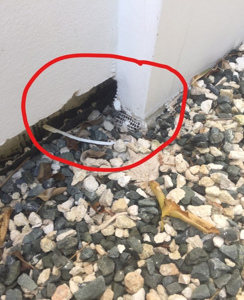 Major gap between thermal insulation